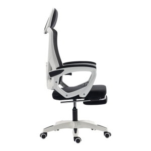 Scaun de birou V2, Meton, Negru, 60x48x128 cm - Img 4