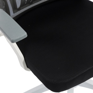 Scaun de birou V2, Plymot, Negru, 58x48x122 cm - Img 10