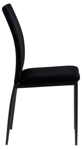 Scaun dining Demina, Negru, 92x43.5x53 cm - Img 4