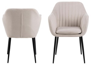 Scaun dining Emilia V2, Maro, 83x57x61 cm - Img 4
