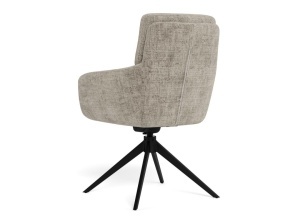Scaun dining Roger, Gri, 90x62x67 cm - Img 9