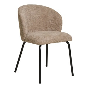 Scaun dining Safira, Bej, 58x56x79 cm - Img 5