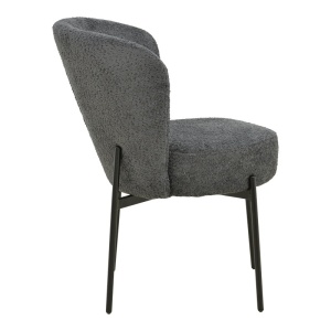 Scaun, Houlian, Antracit, 66x46x89 cm - Img 3