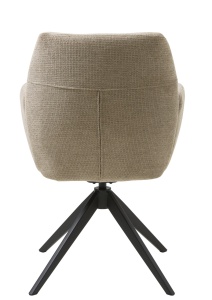 Scaun ROXANA SELECT, Taupe, 62x88x58 cm - Img 4