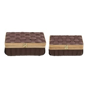 Set 2 piese Cosuri Medan, Maro, 19x30x12 cm - Img 4