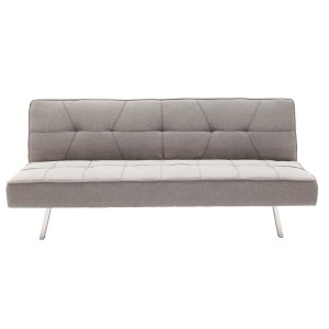 Set mobilier studenti canapea si masuta de cafea, 2 buc, Glide, Gri, 175x83x74 cm - Img 4