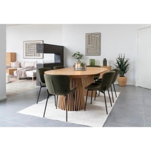 Suport pentru lumanari Hurricane, Negru, 30x12x15 cm - Img 2