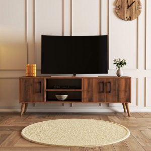 Έπιπλο TV Exxen-1582 Walnut
