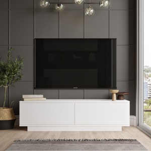 Έπιπλο TV FN1 Λευκό 140x38.2x35.5 cm
