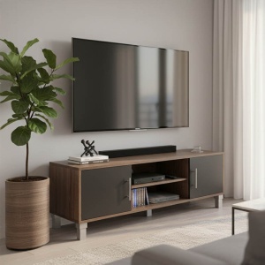 Έπιπλο TV Serank Καφέ 120x40x40 cm