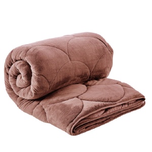 Αφράτο πάπλωμα Fluffy Σομόν 195x215 cm - Img 2