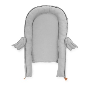 Βρεφικό κρεβατάκι Babynest Γκρι 110x70x12 cm - Img 2