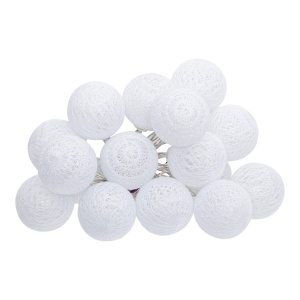 Γιρλάντα Φωτισμού LED για Κήπο Batoni Λευκό 6x6x435 cm