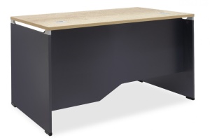 Γραφείο Lotus Oak, Ανθρακί 120x80x75 cm