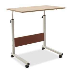 Γραφείο Piper Oak - Λευκό 60x40x69-90 cm