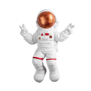 Διακοσμητικό Τοίχου Yak-001 Astronaut, Κεραμιδί, 35x47x10 cm - Img 9