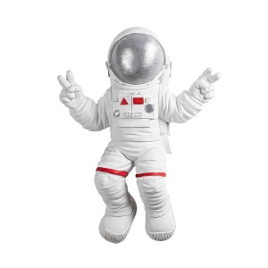 Διακοσμητικό Τοίχου Yak-001 Astronaut, Λευκό, 35x47x10 cm - Img 9