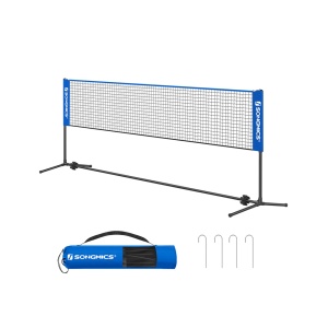 Δίχτυ μπάντμιντον Songmics Μπλε 400x155x103 cm