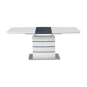 Επεκτεινόμενο τραπέζι Darsile Γκρι Ανθρακί MDF 140x90x76 cm - Img 3