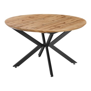 Επεκτεινόμενο τραπέζι Edina, Pako World, MDF, Sonoma, 130-170x130x75 cm