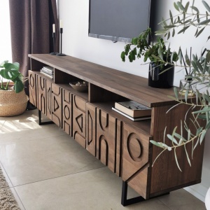 Έπιπλο TV Aristo-Walnut - Img 5
