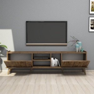 Έπιπλο TV Elegante1310 Walnut - Img 3