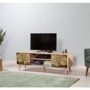 Έπιπλο TV Truva-729 Sonoma Oak - Img 3