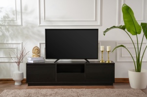 Έπιπλο TV Vanguard Μαύρο - Img 2