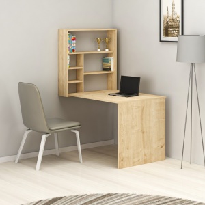 Επιτοίχιο γραφείο Sedir Δρυς 59x16x80.2 cm