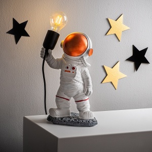 Επιτραπέζιο φωτιστικό Astronaut Πολύχρωμο 20x32x15 cm
