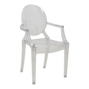 Καρέκλα Narova PC transparent 43x48x92 cm