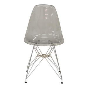 Καρέκλα Adelle πλαστικό PP pet γκρι-inox 46x55x81 cm - Img 4