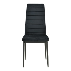 Καρέκλα Parker Μαύρο 39.5x48x95 cm - Img 4