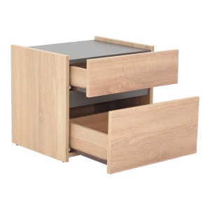 Κομοδίνο Comcie Pako World Φυσικό 50x42x45.5 cm - Img 3
