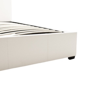 Κρεβάτι διπλό με αποθηκευτικό χώρο 160x200 cm Norse 9903 Λευκό ματ - Img 6