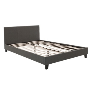 Κρεβάτι διπλό 150x200 cm Nevil 3134 Σκούρο Γκρι - Img 3