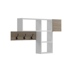 Κρεμάστρα Wenia Λευκό 99.5x15x61 cm