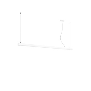 Κρεμαστό φωτιστικό LED Pinne, Λευκό, 4000K, 200x6x150 cm