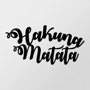 Μεταλλικός πίνακας Hakuna Μαύρο 70x35 cm - Img 5