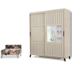Ντουλάπα Pasific Home Fuga - 160 Meşe Dolap - Img 5