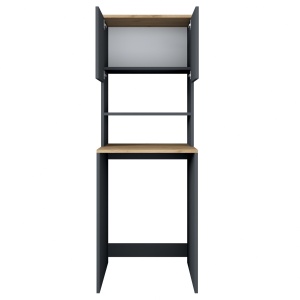 Ντουλάπι για Πλυντήριο Ρούχων KD101 Καρυδί 65x183.6x60 cm - Img 7