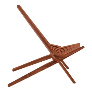 Ξαπλώστρα κήπου Chaise Boho Pako World Φυσικό 101x63x80cm - Img 3