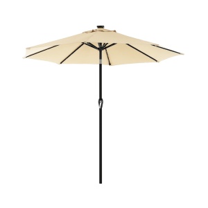 Ομπρέλα βεράντας Songmics Μπεζ 300x300x240 cm
