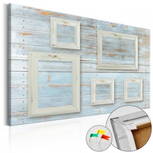 Πίνακας από φελλό - Retro Gallery [Corkboard] 120x80 cm