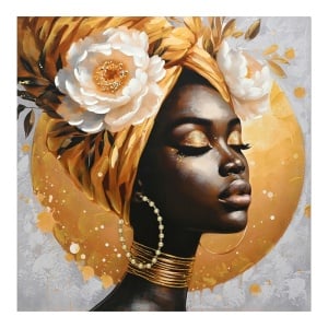 Πίνακας καμβά Giara Inart, Pako World, 100x3x100 cm