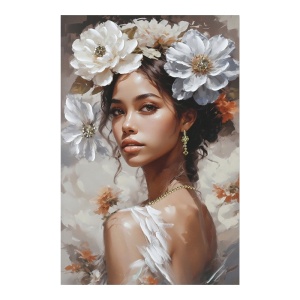 Πίνακας καμβά Lilibet E Inart, Pako World, 60x2.5x90 cm