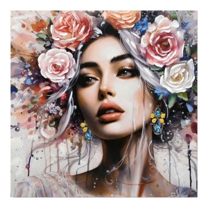Πίνακας καμβά Prima E Inart, Pako World, 100x3x100 cm