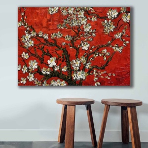 Πίνακας καμβά VANGOGH075 Πολύχρωμο 70x100 cm