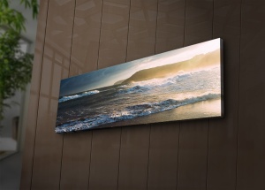 Πίνακας με LED 3090İACT Πολύχρωμο 30x90x3 cm