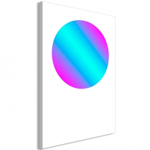 Πίνακας - Circle Gradient (1 Part) Vertical 60x90 cm